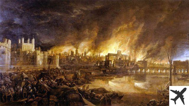 grand incendie de Londres 1666