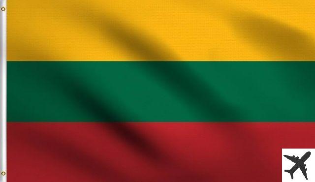 flag of lithuania