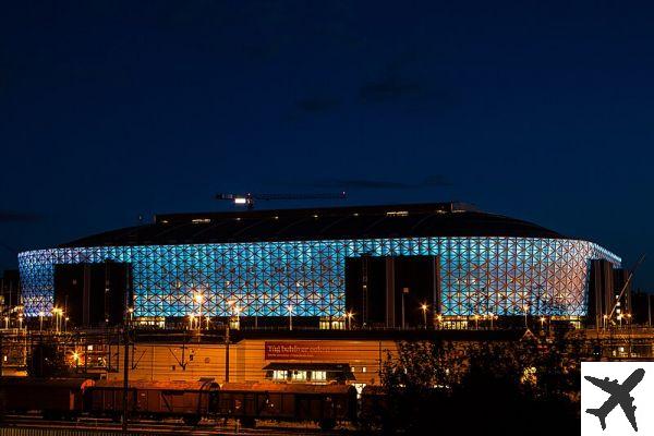 Friends Arena this is the brand new national stadium of Sweden