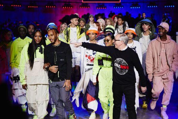 Desfile tommy hilfiger hamilton her tate modern londres