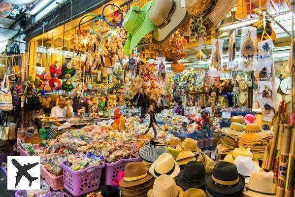 Le marché de Chatuchak à Bangkok