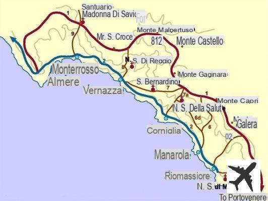 Em que bairro você mora em Cinque Terre?
