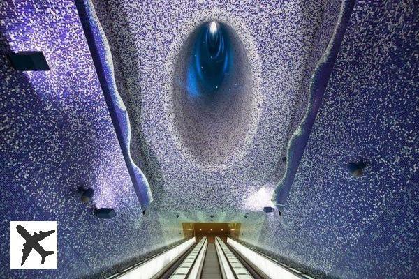 Las estaciones de metro de Nápoles convertidas en galerías de arte