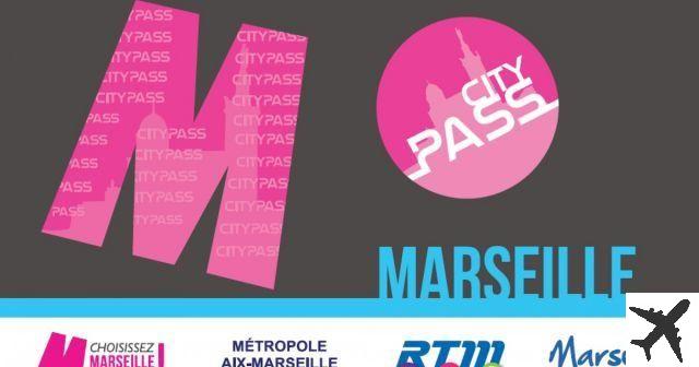 City pass Marseille Carte touristique Marseille