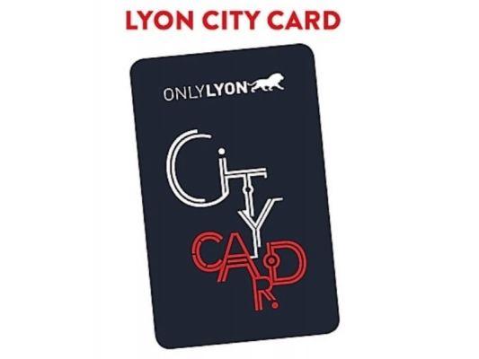 Cartão da cidade de Lyon