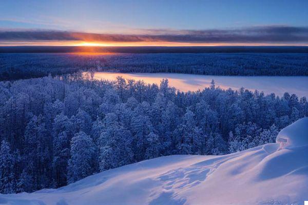 Travel to the Arctic region and Lapland