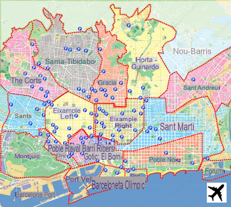 Cheap parking in Barcelona: where to park in Barcelona?