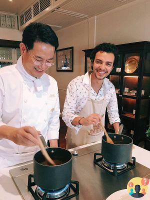 Clase de cocina en Bangkok